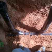 Clean Outs Installation on sewer lines 
